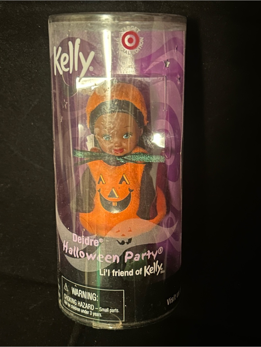 Mattel Kelly “Deidre” Pumpkin Costume Doll Orange & Black